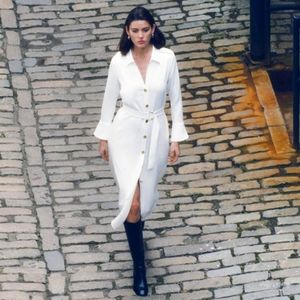 Zara Belted Shirt Dress 2380/522